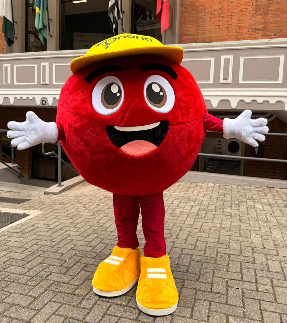 Nanico, o novo mascote da Olimpíada Nacional de Nanotecnologia