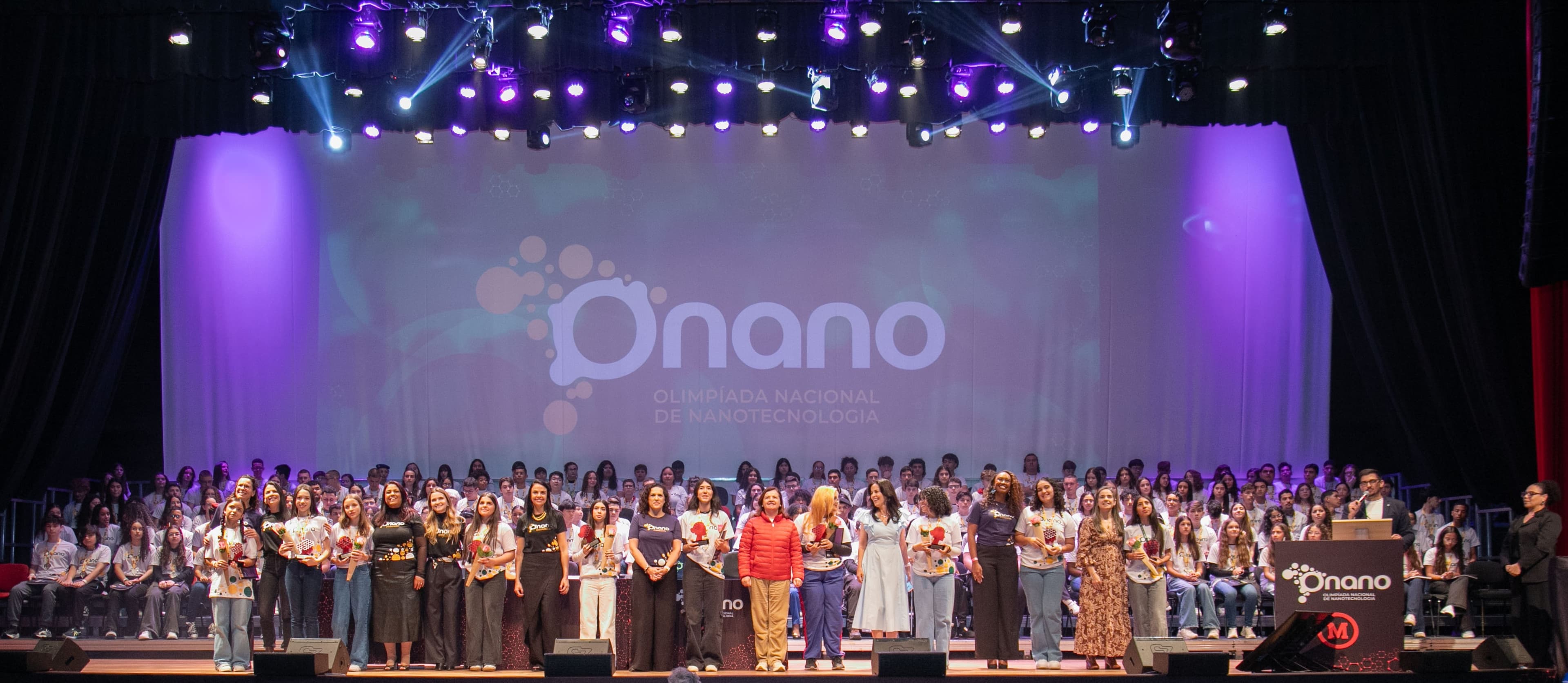 Plateia lotada na cerimônia de premiação da 3ª Edição da ONANO